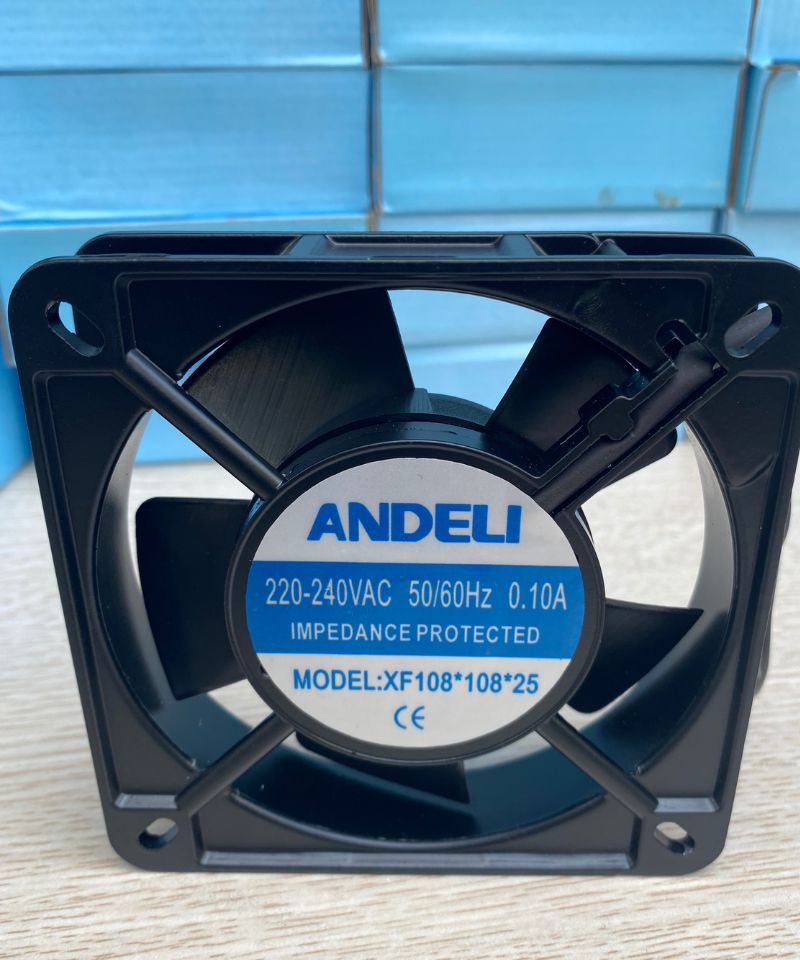 Quạt thông gió tủ điện 110x110x25