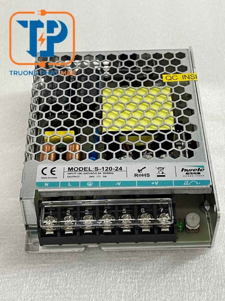 Bộ Nguồn Tổ Ong S-120-24V
