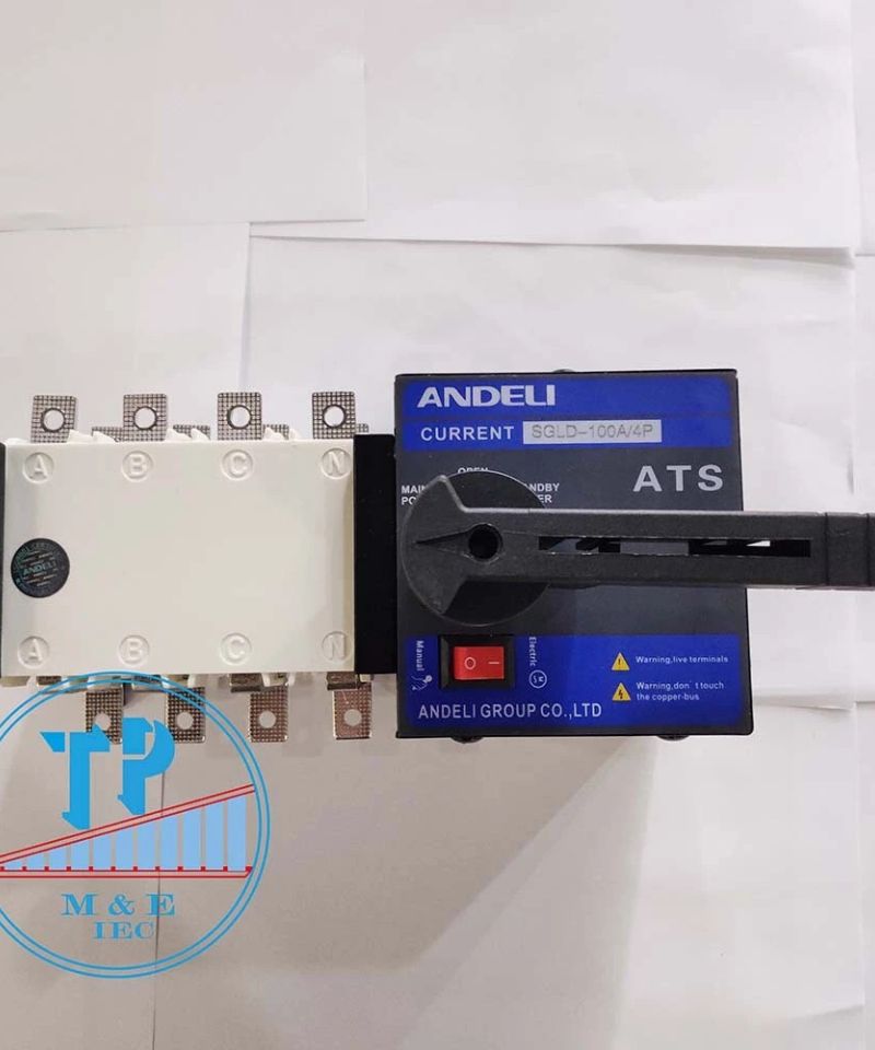 Bộ chuyển nguồn tự động ATS 100A-4P