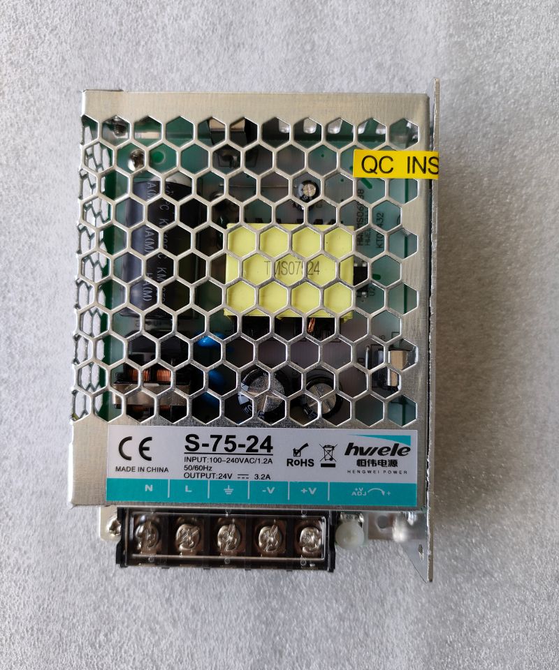 Bộ nguồn tổ ong 75W/24VDC/3A