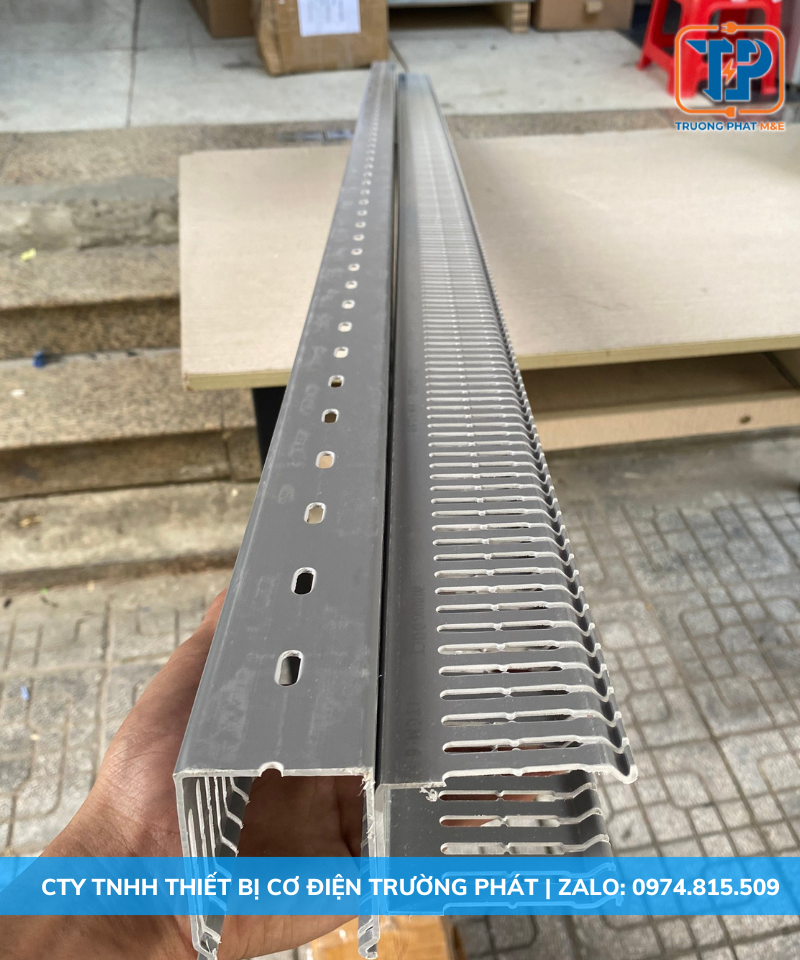 Máng nhựa đi dây điện 60×40