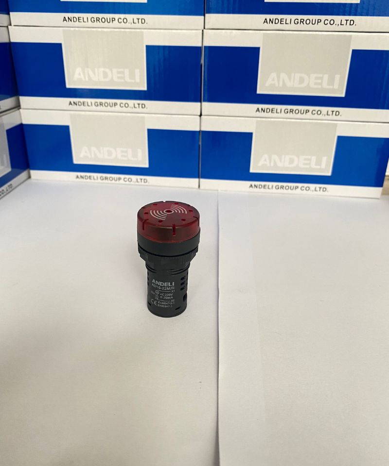 Đèn báo có còi phi 22