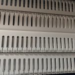 Máng nhựa đi dây điện nan to 60×60 - Ảnh 1