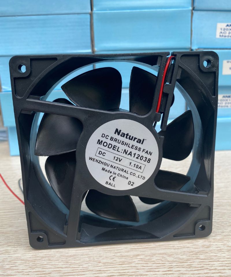 Quạt thông gió tủ điện 12VDC