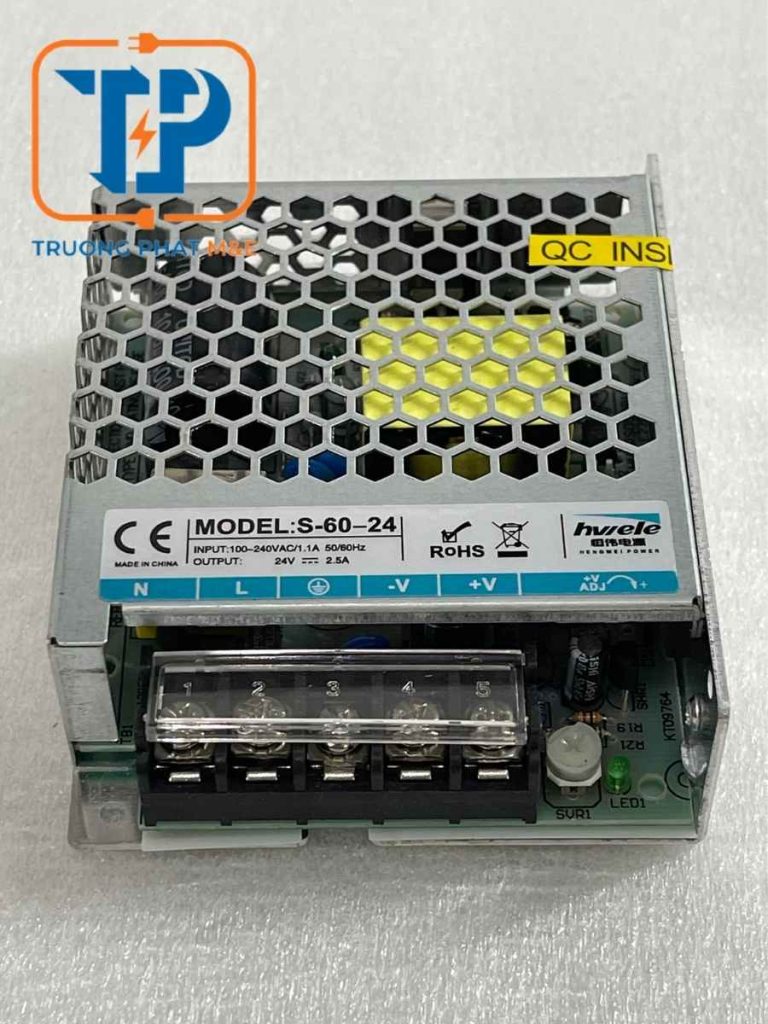 Bộ Nguồn Tổ Ong S-60-24V