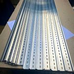 Thanh ray nhôm cài Aptomat 1mm - Ảnh 1