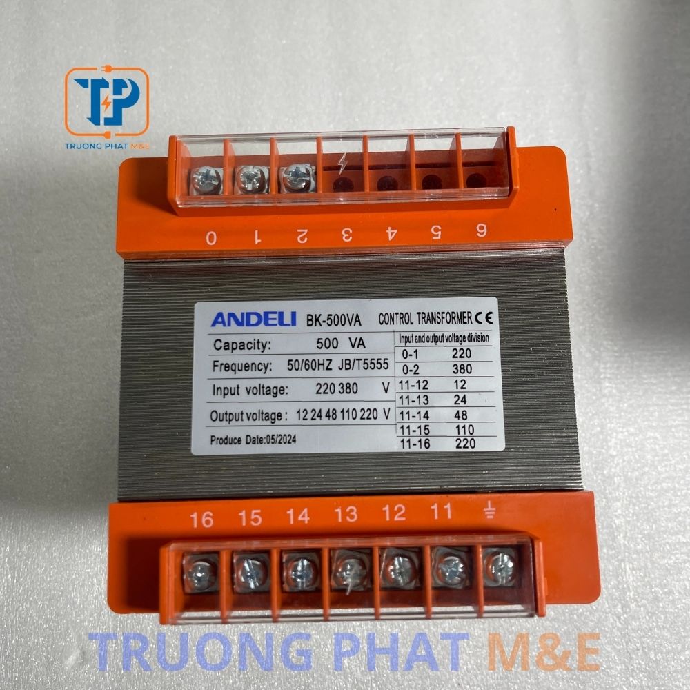 Biến áp điều khiển BK-500VA