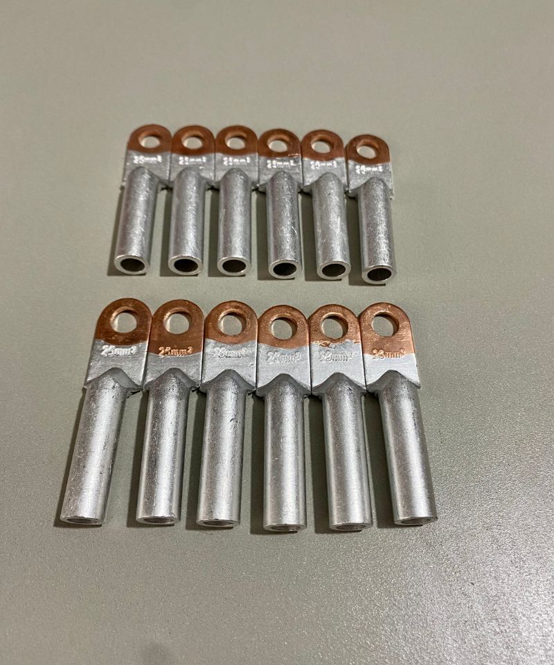 Đầu cos xử lý đồng nhôm 25mm2