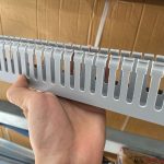 Máng nhựa đi dây tủ điện 60×40 KEZHEN - Ảnh 2