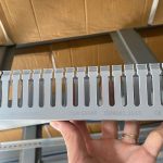 Máng nhựa đi dây tủ điện 60×40 KEZHEN - Ảnh 1