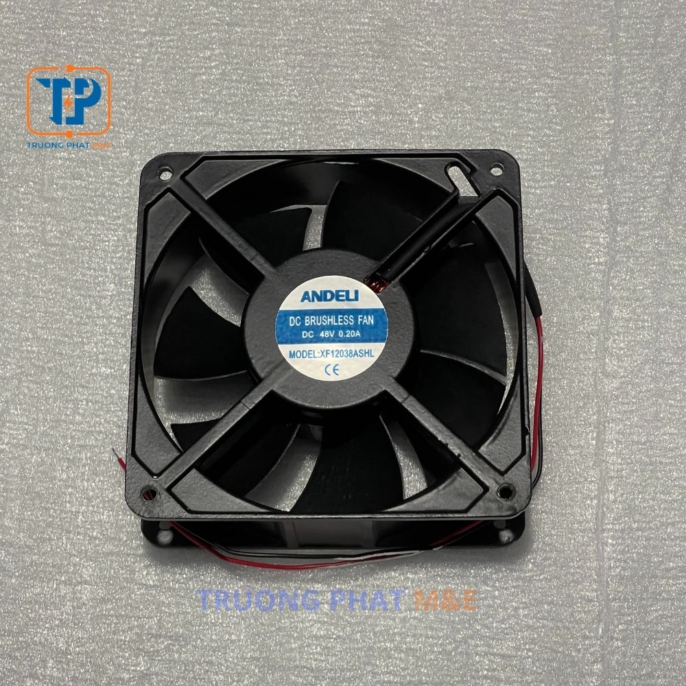 Quạt thông gió tủ điện 48VDC